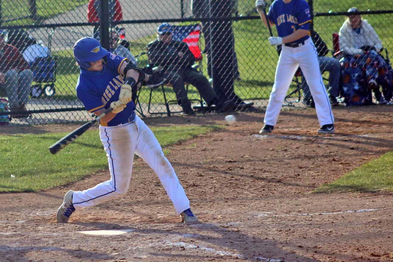 Rice Lake baseball vs. Eau Claire North 4-29-21